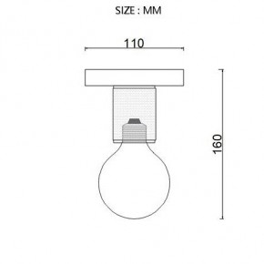 Накладной светильник Imperiumloft RH Utilitaire Socket 48,071 в Копейске - kopejsk.ok-mebel.com | фото 7