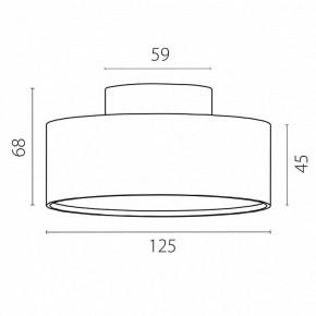 Накладной светильник Lightstar Acuto 215937 в Копейске - kopejsk.ok-mebel.com | фото 3