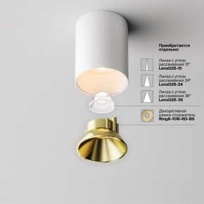 Накладной светильник Maytoni Alfa LED C064CL-8W2.7K-RD-WB в Копейске - kopejsk.ok-mebel.com | фото 3