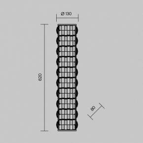 Накладной светильник Maytoni Castello MOD336WL-L35G3K в Копейске - kopejsk.ok-mebel.com | фото 3