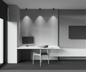 Накладной светильник Maytoni FOCUS LED C056CL-L12B2.7K-W-B в Копейске - kopejsk.ok-mebel.com | фото 5