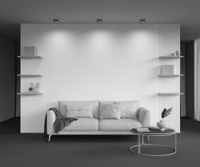 Накладной светильник Maytoni Glare C091CL-12W4K-BS в Копейске - kopejsk.ok-mebel.com | фото 4