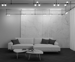 Накладной светильник Maytoni Luna TR149-1-5W4K-B в Копейске - kopejsk.ok-mebel.com | фото 4