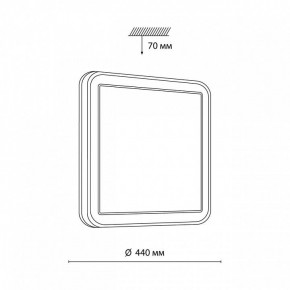 Накладной светильник Sonex Akuna 7621/DL в Копейске - kopejsk.ok-mebel.com | фото 8