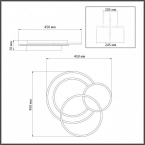 Накладной светильник Sonex Pine 7735/80L в Копейске - kopejsk.ok-mebel.com | фото 10