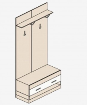 НИКА Н3 Стойка-вешалка в Копейске - kopejsk.ok-mebel.com | фото 3