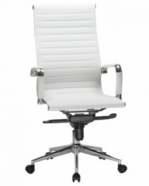 Офисное кресло для руководителей DOBRIN CLARK LMR-101F белый в Копейске - kopejsk.ok-mebel.com | фото 2