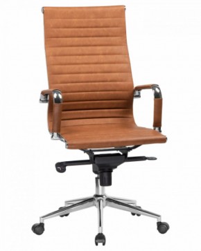 Офисное кресло для руководителей DOBRIN CLARK LMR-101F светло-коричневый №321 в Копейске - kopejsk.ok-mebel.com | фото