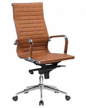 Офисное кресло для руководителей DOBRIN CLARK LMR-101F светло-коричневый №321 в Копейске - kopejsk.ok-mebel.com | фото 2