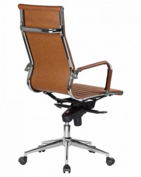 Офисное кресло для руководителей DOBRIN CLARK LMR-101F светло-коричневый №321 в Копейске - kopejsk.ok-mebel.com | фото 4