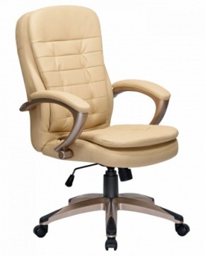 Офисное кресло для руководителей DOBRIN DONALD LMR-106B бежевый в Копейске - kopejsk.ok-mebel.com | фото 1