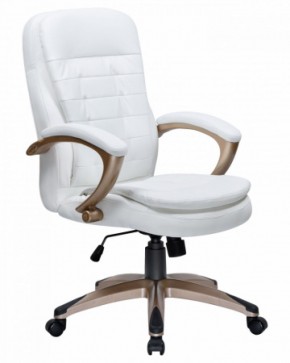 Офисное кресло для руководителей DOBRIN DONALD LMR-106B белый в Копейске - kopejsk.ok-mebel.com | фото 2