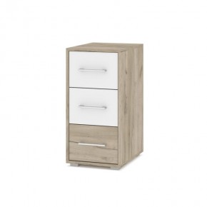 ОЛИВИЯ О62 Комод-тумба (дуб серый/белый) в Копейске - kopejsk.ok-mebel.com | фото