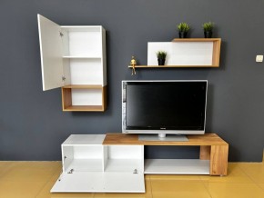 ОСКАР NEXT Гостиная (дуб золотой/белый) в Копейске - kopejsk.ok-mebel.com | фото 2