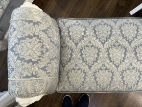 Оттоманка Мишель 1-а боковина (белый матовый) в Копейске - kopejsk.ok-mebel.com | фото 4