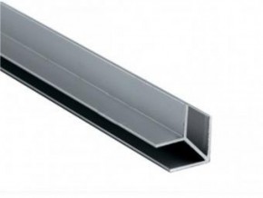 Планка угловая "W" 4 мм для стеновой панели (алюминий) в Копейске - kopejsk.ok-mebel.com | фото