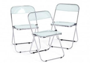 Пластиковый стул Fold складной clear gray-blue в Копейске - kopejsk.ok-mebel.com | фото 10