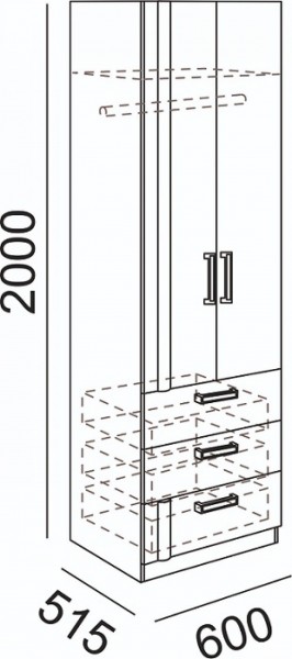 Подростковая Волкер (модульная) в Копейске - kopejsk.ok-mebel.com | фото 11