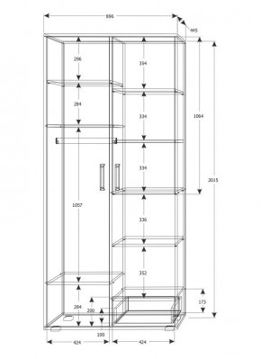 Подростковая Юпитер (модульная) в Копейске - kopejsk.ok-mebel.com | фото 25