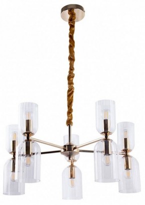 Подвесная люстра Arte Lamp Charm A1623LM-10GO в Копейске - kopejsk.ok-mebel.com | фото