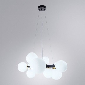 Подвесная люстра Arte Lamp Gemini A2243SP-10BK в Копейске - kopejsk.ok-mebel.com | фото 3