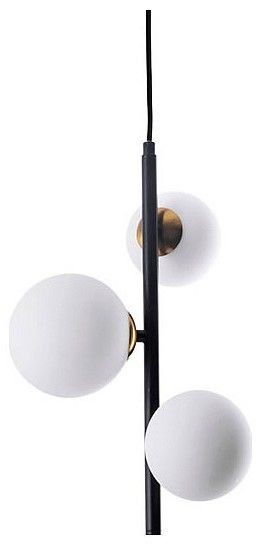 Подвесная люстра Arte Lamp Gemini A2243SP-3BK в Копейске - kopejsk.ok-mebel.com | фото