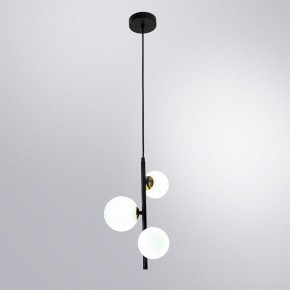 Подвесная люстра Arte Lamp Gemini A2243SP-3BK в Копейске - kopejsk.ok-mebel.com | фото 3