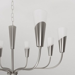 Подвесная люстра Eurosvet Rhyton 60167/8 никель в Копейске - kopejsk.ok-mebel.com | фото 8