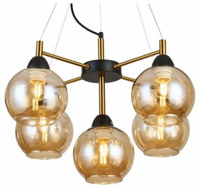 Подвесная люстра Imex MD.9056 MD.9056-5-P-BK+COP в Копейске - kopejsk.ok-mebel.com | фото
