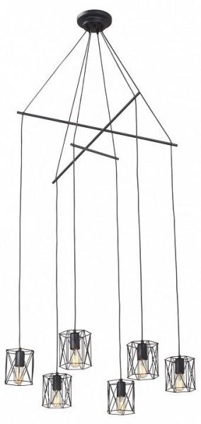 Подвесная люстра Vitaluce V3028 V3028-1/6S в Копейске - kopejsk.ok-mebel.com | фото