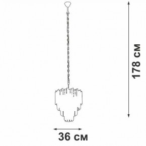 Подвесная люстра Vitaluce V58470 V58470-8/5 в Копейске - kopejsk.ok-mebel.com | фото 4