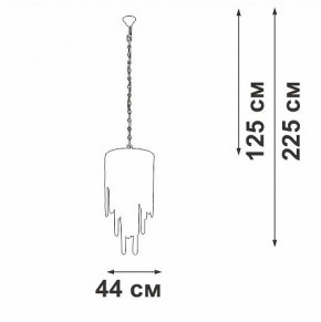 Подвесная люстра Vitaluce V5885 V5885-9/7 в Копейске - kopejsk.ok-mebel.com | фото 3
