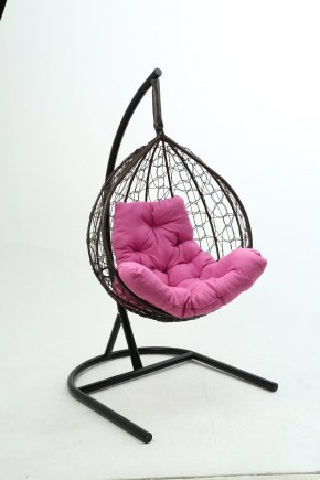 Подвесное кресло Бароло (коричневый/розовый) в Копейске - kopejsk.ok-mebel.com | фото