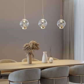 Подвесной светильник Eurosvet Frasco 50267/1 LED латунь в Копейске - kopejsk.ok-mebel.com | фото 3