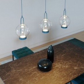 Подвесной светильник Eurosvet Frasco 50267/1 LED синий в Копейске - kopejsk.ok-mebel.com | фото 4