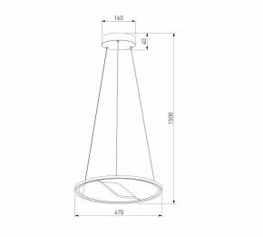 Подвесной светильник Eurosvet Occhio 40026/1 LED серый в Копейске - kopejsk.ok-mebel.com | фото 5