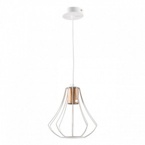 Подвесной светильник Imex MD.9052 MD.9052-1-P-WH+WOOD в Копейске - kopejsk.ok-mebel.com | фото 2
