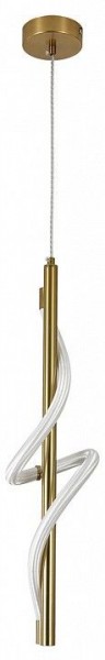 Подвесной светильник Indigo Intreccio 14025/1P Brass в Копейске - kopejsk.ok-mebel.com | фото 2