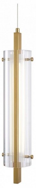 Подвесной светильник Indigo Vitreo 11067/A/1P Brass в Копейске - kopejsk.ok-mebel.com | фото