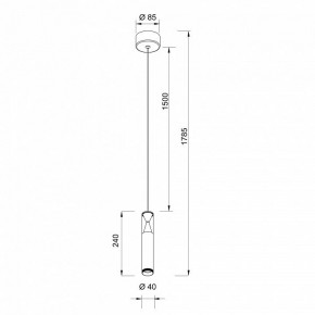 Подвесной светильник Mantra Spark 8967 в Копейске - kopejsk.ok-mebel.com | фото 3