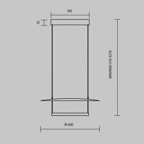 Подвесной светильник Maytoni Ambience MOD280PL-L30B3K1 в Копейске - kopejsk.ok-mebel.com | фото 4