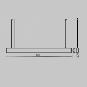 Подвесной светильник Maytoni BASIS P051PL-36W2.7-6K-W в Копейске - kopejsk.ok-mebel.com | фото 7