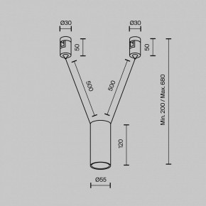 Подвесной светильник Maytoni Focus Led TR157-1-12W3K-B в Копейске - kopejsk.ok-mebel.com | фото 5