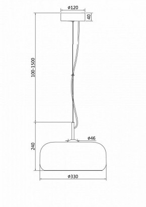 Подвесной светильник Maytoni Madmen MOD127PL-L6SG в Копейске - kopejsk.ok-mebel.com | фото 3