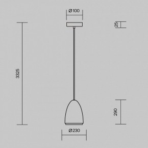 Подвесной светильник Maytoni Pilastro MOD430PL-01CM в Копейске - kopejsk.ok-mebel.com | фото 5