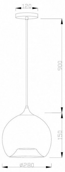 Подвесной светильник Moderli Laura V11529-1P в Копейске - kopejsk.ok-mebel.com | фото 6
