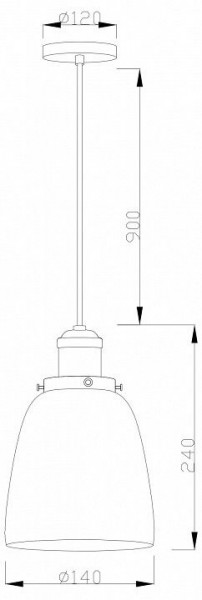 Подвесной светильник Moderli Single V11517-1P в Копейске - kopejsk.ok-mebel.com | фото 7