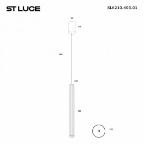 Подвесной светильник ST-Luce LILT SL6210.403.01 в Копейске - kopejsk.ok-mebel.com | фото 3