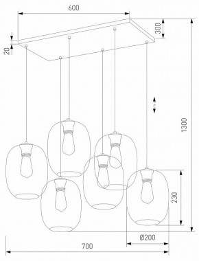 Подвесной светильник TK Lighting Elio 5974 Elio в Копейске - kopejsk.ok-mebel.com | фото 3