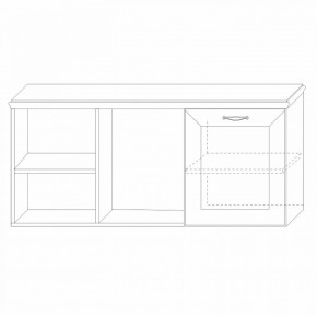 Полка навесная 4 Сиена в Копейске - kopejsk.ok-mebel.com | фото 6